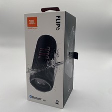 JBL Flip 6 Portable Bluetooth Portable Speaker System - Black
