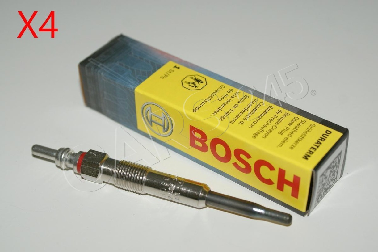 BOSCH X4 pcs Glow Plug For VW SEAT AUDI SKODA Caddy III Eos Golf Mk5 32017514