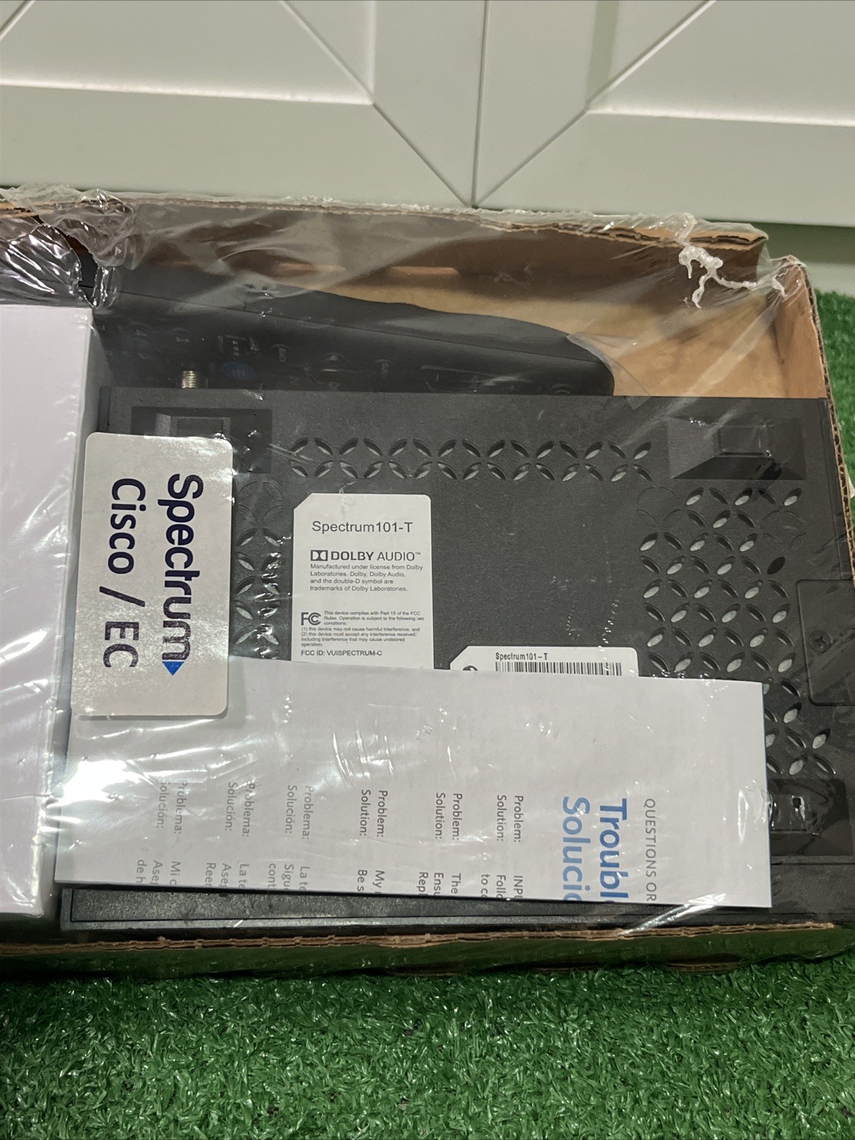 SPECTRUM CABLE BOX 101-T HDMI Digital Receiver - NEW IN BOX WITH ALL ACCESSORIES