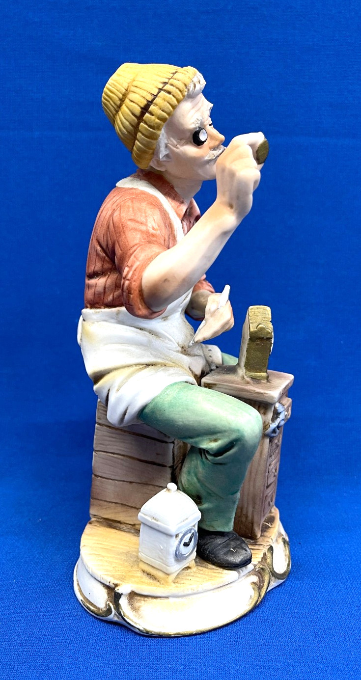 Porcelain Clock Repairman