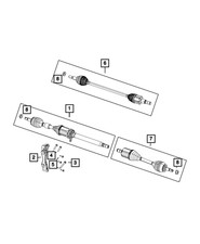 Genuine Mopar Hex Flange Head Bolt 6510124AA