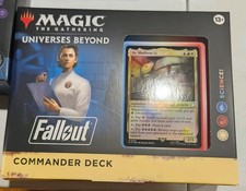 MAGIC THE GATHERING FALL OUT COMMANDER  DECK SCIENCE *