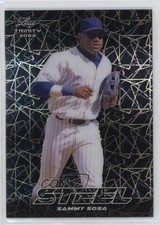 2023 Leaf Trinity Mega Box Steel Silver Lazer Sammy Sosa #S-66 0u66