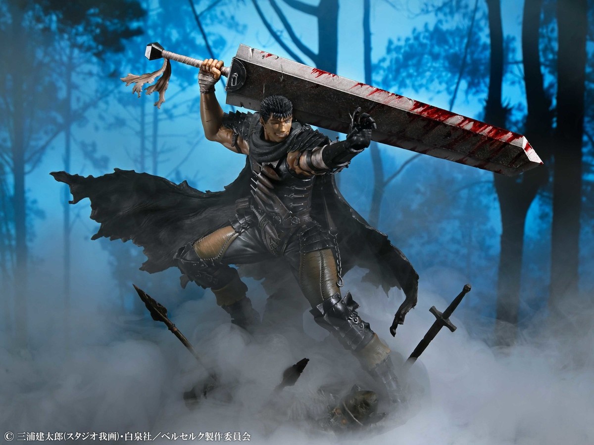 Berserk Guts Black Swordsman Medicos 1/7 Scale Statue | eBay