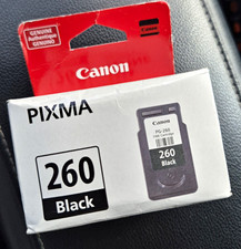 Canon PG-260 PIXMA Black Genuine/Original Inkjet Ink Cartridge
