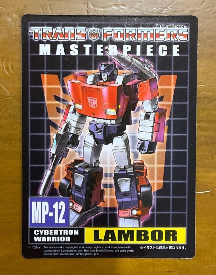 Figurine Transformers Masterpiece MP-12 Rambol Lamborghini Countach LP500S... - Photo 4/4