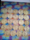 Walking Liberty Silver Half Dollars 💎 Lot Of 24 90% Silver 1930's