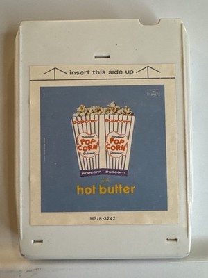 Vintage 1972 Hot Butter Popcorn 8 Track Tape Moog Electronic Synth Music
