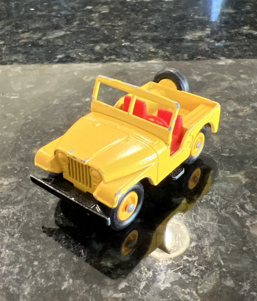 Jeep estándar Lesney Matchbox #72 1967 vintage (CJ-5) hecho en el Reino Unido Foto 2 de 4