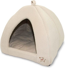 Dog House Bed Crate Mat Tent Indoor round Soft Plush for Small, Medium, and Larg