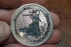 2023 Britannia KING Charles III 1oz 999 FINE Silver round coin (MILKSPOTS) #2