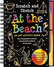 Scratch & Sketch At The Beach: An Art Acti- 9781441304346, spiral-bound, Nemmers