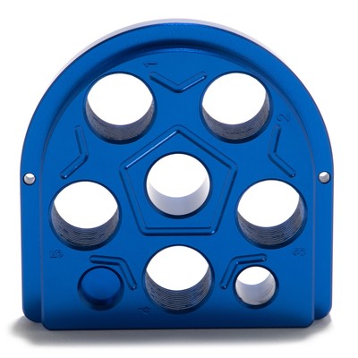 Tool head Aluminum CNC Toolhead Werkzeugkopf blau für Dillon Precision XL650-750