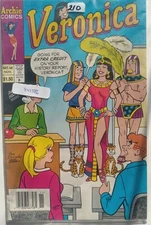 Archie Comics Veronica #48 Vintage Teen Romance Humor Digest 90s Comic Book