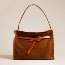 Parker Thatch Blair Bag Suede Caramel
