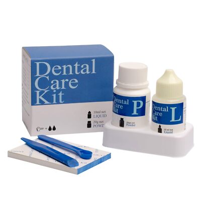  Zinc Oxide Eugenol Cement Dental Care Kit Glue For Crowns & Bridges F