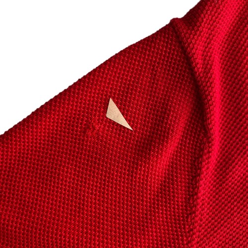 GANT Men Red Cotton Pique Crew Neck Sweater Pullover Size L - Picture 10 of 10