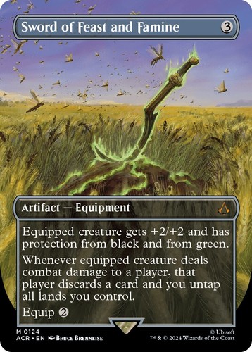 Sword of Feast and Famine (JA) 2MX Japanese NM MTG | eBay