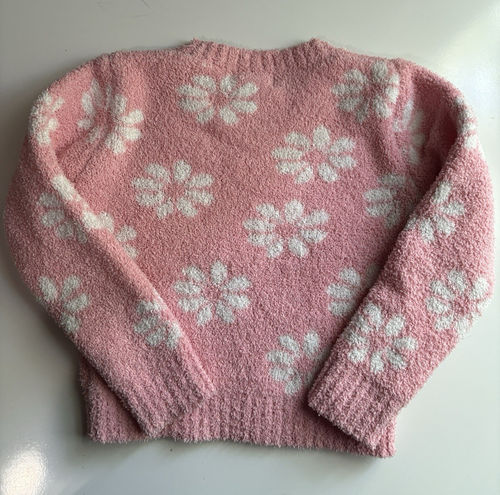 Maddie & Michelle GIRLS SWEATSHIRT 100% Polyester PINK & WHITE SIZE 3T - Afbeelding 3 van 10