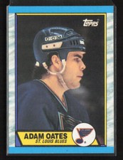 1989-90 Topps #185 Adam Oates St. Louis Blues