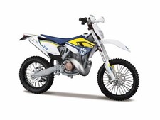 MODELLINO MOTO CROSS STATICO MAISTO HUSQVARNA FE 501 MODELLISMO SCALA 1:12