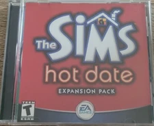 The Sims: Hot Date Expansion Pack (PC, 2001) Tested Working CD-ROM Computer Game