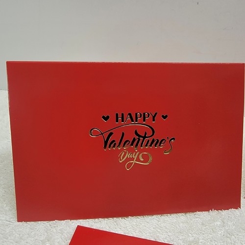 Valentine's Day Heart Greeting Cards 24 W/ ENVELOPES - Blank Inside - 6"x4" Love - Picture 6 of 24
