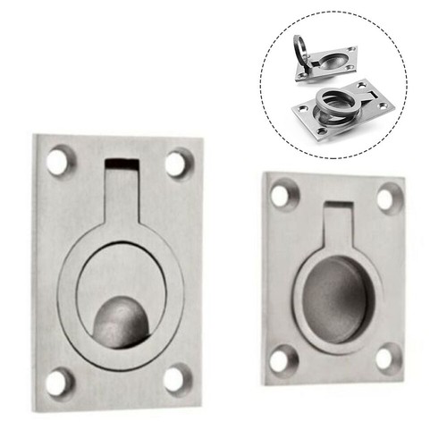 Contemporary Stainless Steel Trap Door Handle Ideal for and