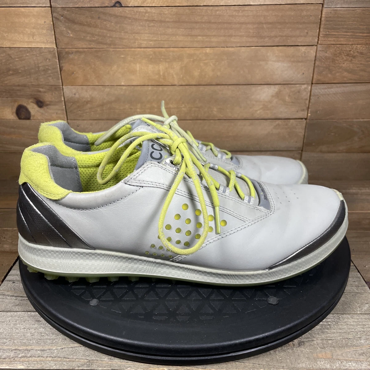 Ecco Biom Natural Motion Golf Eur 40 US 9 Gray Green | eBay