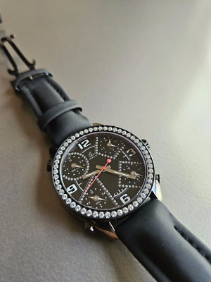 Jacob & Co Five Time Zone; Super Rare Diamond Bezel + Diamond Time Zones Outline