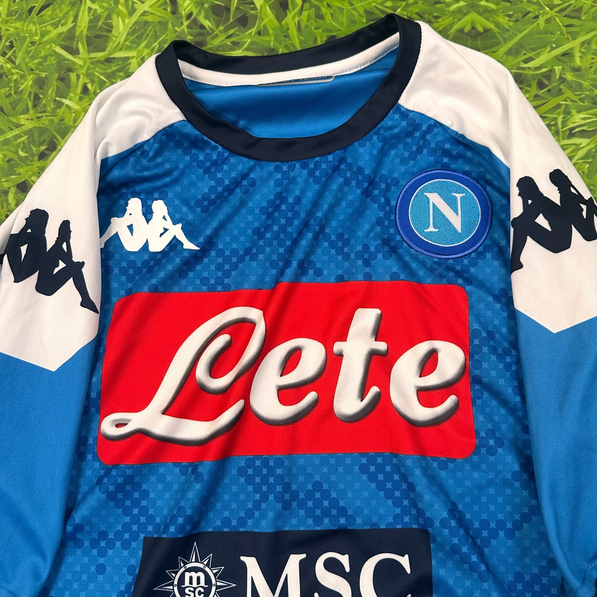 Kappa x Soccer Jersey SSC Napoli Teen 14 Years Home 2019/2020