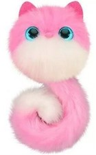 Pomsies PINKY Fluffy Pink Interactive Wearable Pet Kitten Cat Stocking Stuffer