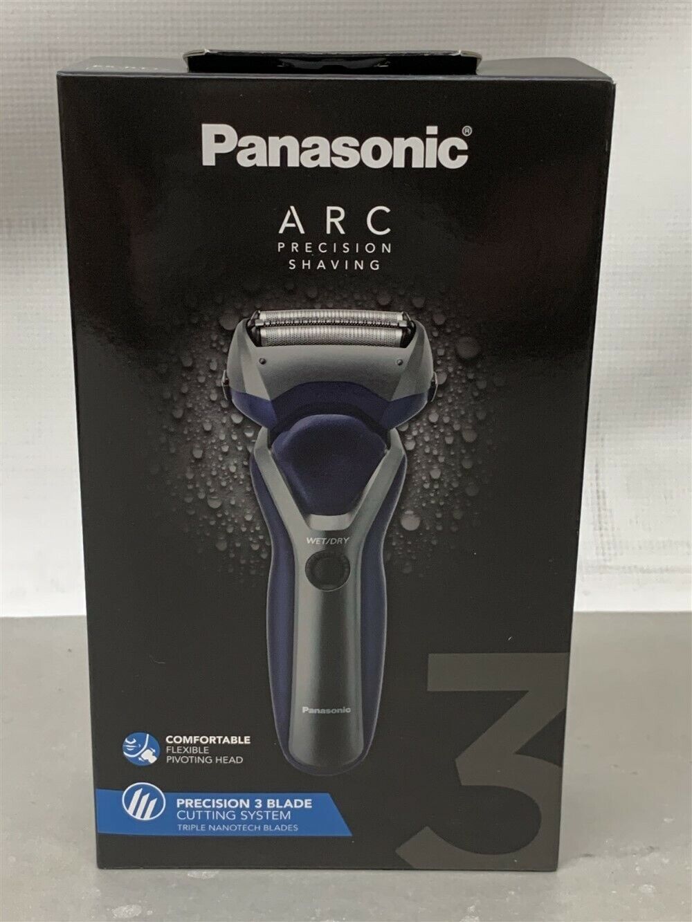 Panasonic ARC ES-RT17-K Precision 3-Blade Electric Wet/Dry Shaver