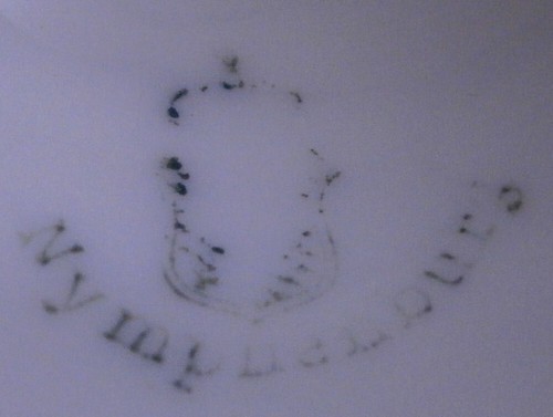 Antique 20thC Nymphenburg Porcelaine Bleu Doré Coffee Pot Service Kanne Allemand - Photo 14 sur 15