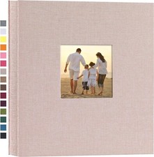 potricher Linen Hardcover Photo Album 4x6 1000 Photos Large Capacity Bx 14