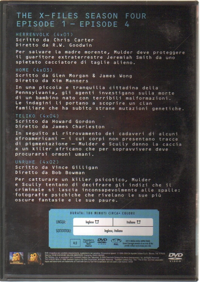 The X-Files Collection - (54 DVD) Stagioni 1-9 Complete + Film (The Secret of... - Image 3 of 3