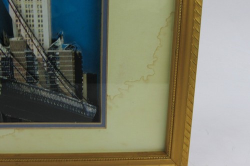 3D Layered Shadow Box Diorama Coated Paper New York World Trade Center 21x14” - Picture 14 of 14