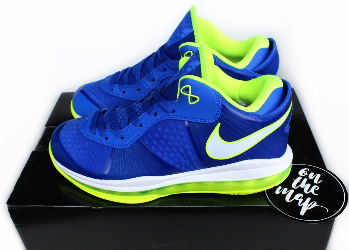 Nike Lebron 8 QS Sprite Royal Blue Volt Green VIII UK 6 US 7 40