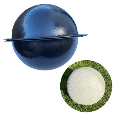 AUTUMN DIY Series Ball Sphere Mold, Concrete Cement Orb Mold, Garden Decor Mold