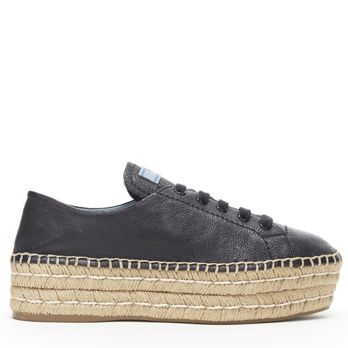 blue prada platform sneakers