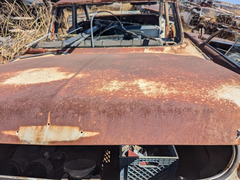 1963 1964 OLDSMOBILE STARFIRE DYNAMIC 88 SUPER 88 2DR 4DR TAMPA DO PORTA-MALAS FABRICANTE DE EQUIPAMENTO ORIGINAL - Imagem 3 de 4