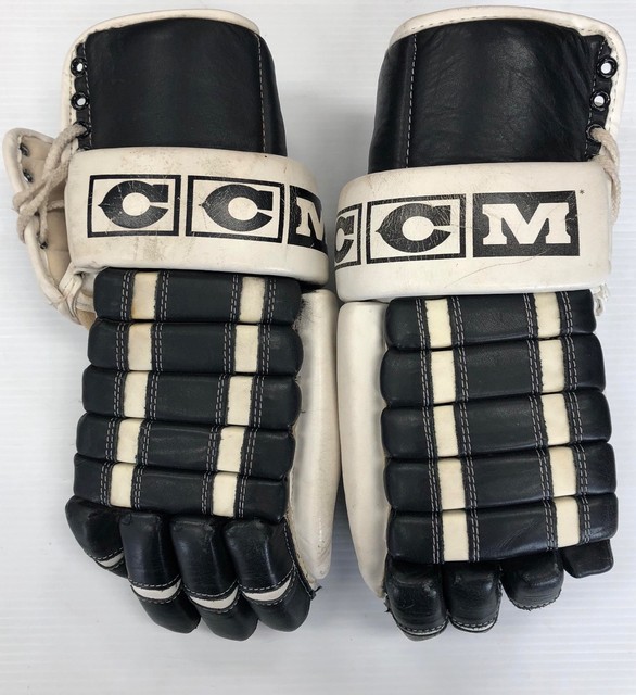 New CCM Vibe Sr ice hockey gloves Black/White 15" inch glove senior