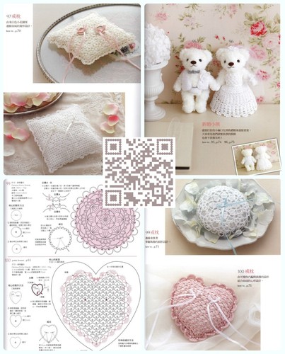Out of Print SC Japanese Craft Book 100 Crochet Lace Edging Floral Applique - Picture 5 of 5