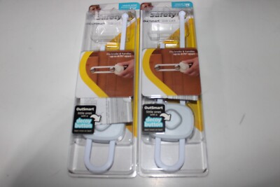 2x Safety 1st OutSmart Slide Lock for handles up to 4.75'' apart