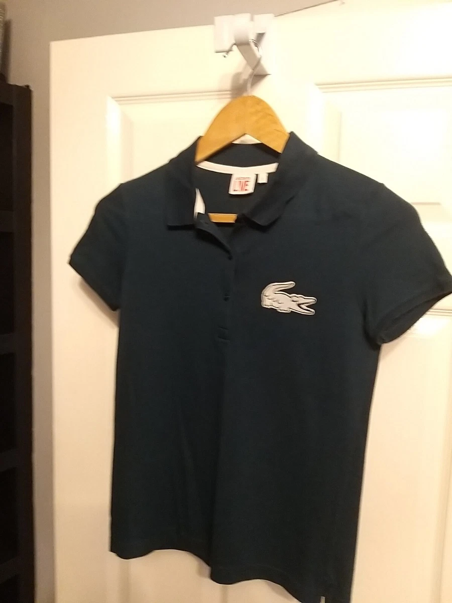 LACOSTE LIVE DEVANLAY POLO SMALL 9 10 YEARS NAVY BIG CROCODILE eBay