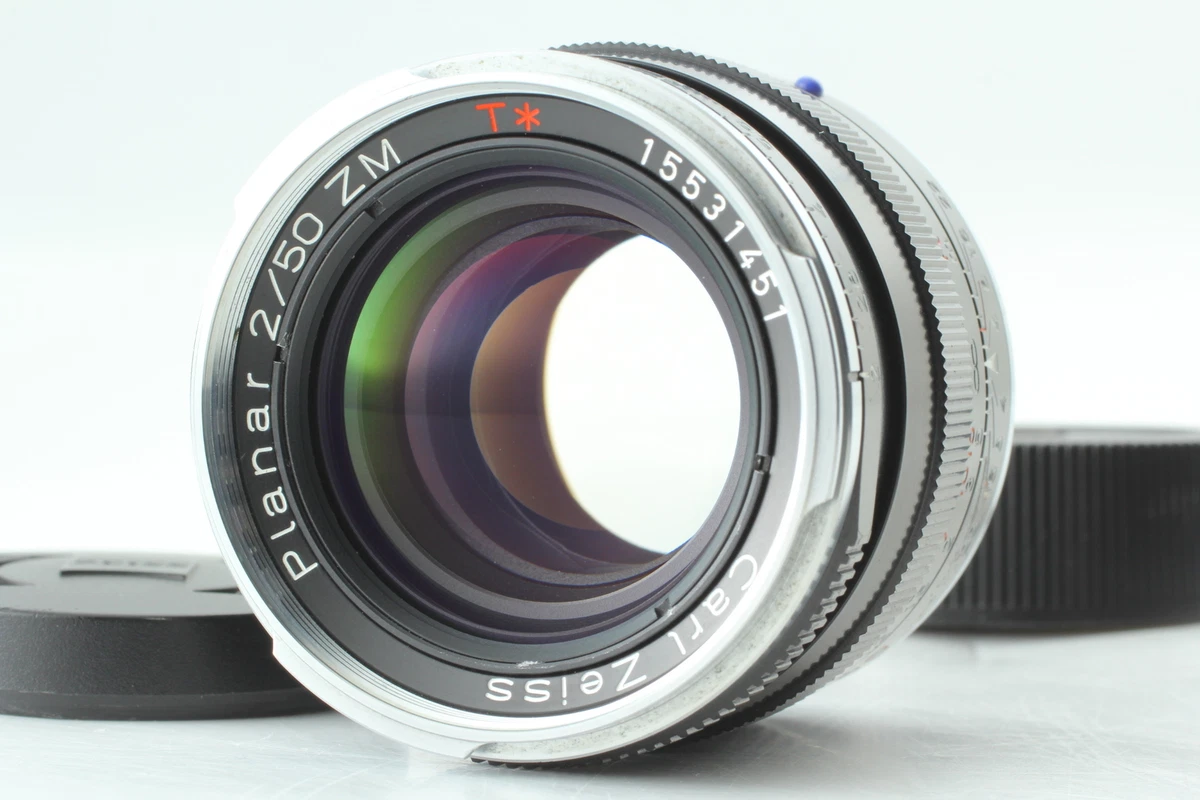 <ラッキーさん専用>Carl Zeiss Planar T* 50mm F2ZM ZEISS Planar T* 50mm f/2 ZM Lens (Black) — Hot Rod Cameras