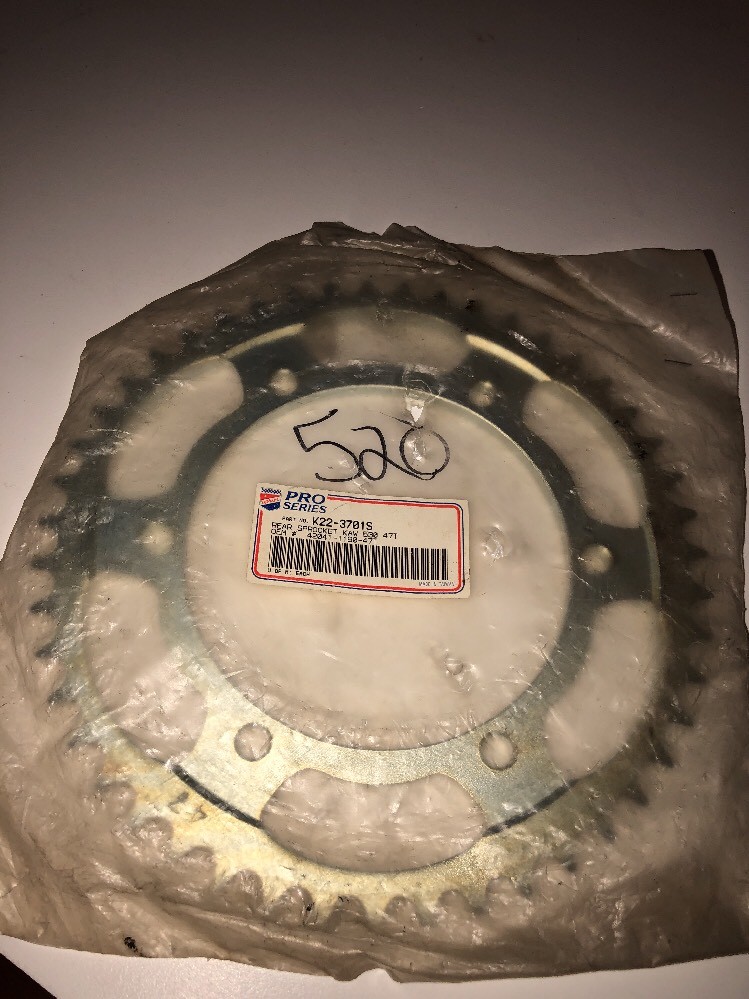 New Kaw 530 47T Rear Sprocket - K22-3701S 1999-00 ZR1100C ZRX 87