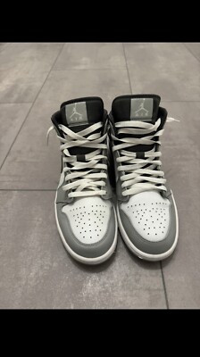 Jordan 1 Mid Light Smoke Grey Anthracite original!!