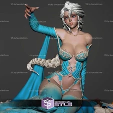 3D Print - Elsa Human Form NSFW   -Grey Or Painted - Custom Resin Statue- NSFW
