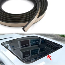 5M Rubber Seal Strip For Nissan Sun roof Quarter Window Glass Moulding Strip Kit